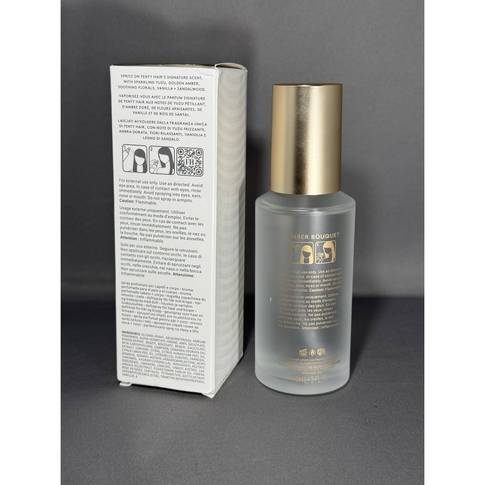 Fenty Hair Amber Bouquet The Mista Unisex Hair + Body Mist 90 mL/3 fl oz - Picture 2 of 2